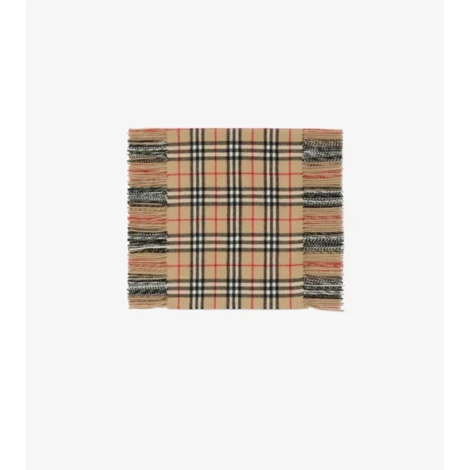 Szalik Check Cashmere Happy Szalik Check Cashmere Happy