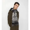 Szeroki, dwustronny szalik Stormy Knight