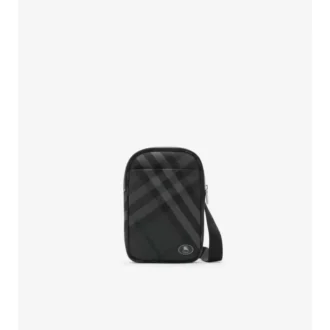 Torba typu sling z wzorem siatki