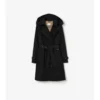 Trench Coat Kensington ze średniej długości tafty
