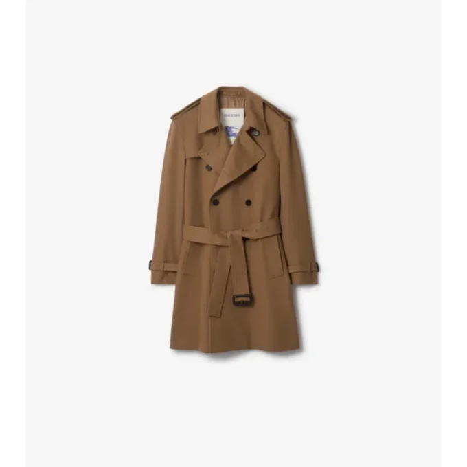 Trench Coat z kaszmiru o średniej długości Trench Coat z kaszmiru o średniej długości