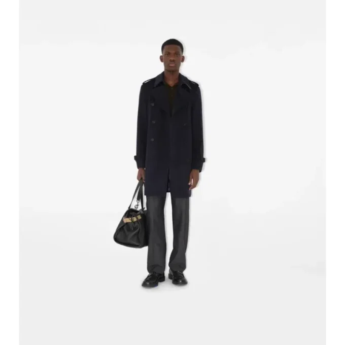 Trench Coat z kaszmiru o średniej długości Trench Coat z kaszmiru o średniej długości