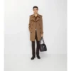 Trench Coat z kaszmiru o średniej długości Trench Coat z kaszmiru o średniej długości
