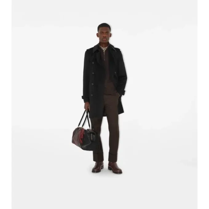 Trench Coat z kaszmiru o średniej długości Trench Coat z kaszmiru o średniej długości