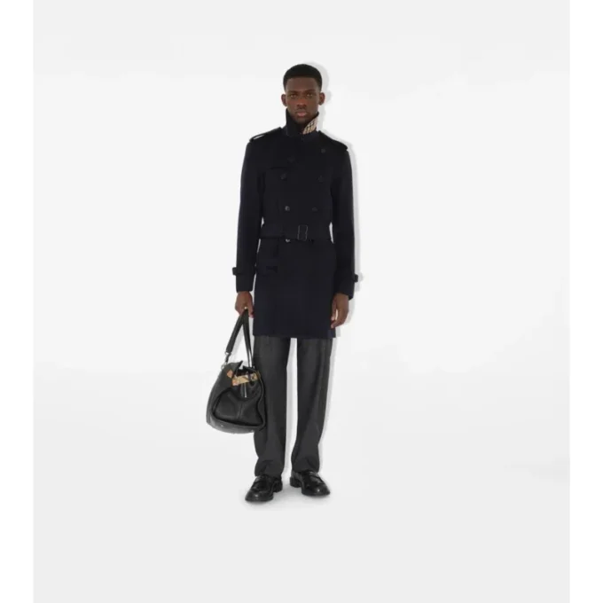 Trench Coat z kaszmiru o średniej długości Trench Coat z kaszmiru o średniej długości