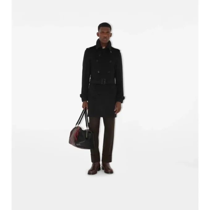 Trench Coat z kaszmiru o średniej długości Trench Coat z kaszmiru o średniej długości