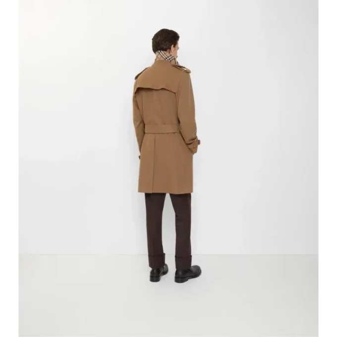 Trench Coat z kaszmiru o średniej długości Trench Coat z kaszmiru o średniej długości