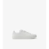 Treningi z tłoczonej skóry w kratkę w Sneakersach