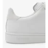 Treningi z tłoczonej skóry w kratkę w Sneakersach