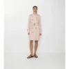 Tropical Gabardine Kensington Trench Coat o średniej długości