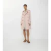 Tropical Gabardine Kensington Trench Coat o średniej długości
