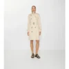 Tropical Gabardine Kensington Trench Coat o średniej długości