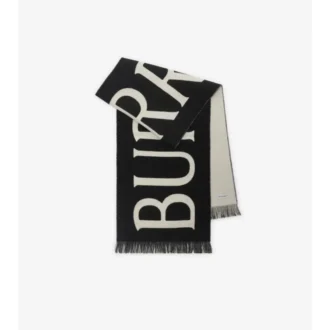 Wełniany szalik z logo