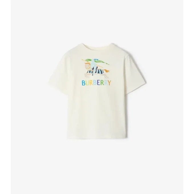 Wielobarwny bawełniany T-shirt EKD