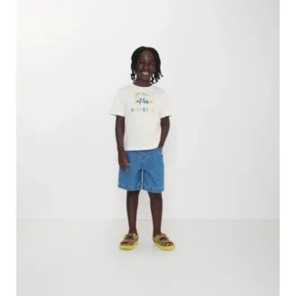 Wielobarwny bawełniany T-shirt EKD
