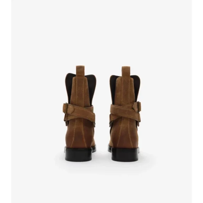Woskowane zamszowe Buty Ledger