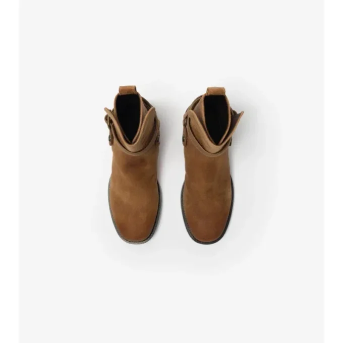 Woskowane zamszowe Buty Ledger