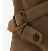 Woskowane zamszowe buty Ledger