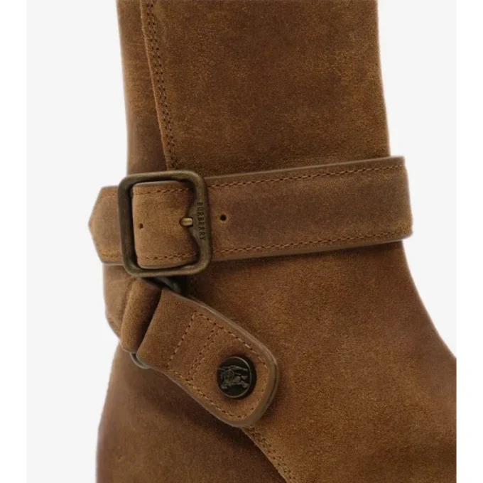 Woskowane zamszowe Buty Ledger